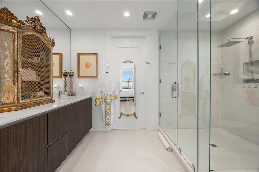 Furnished interior view inside a new home in , Sarasota (Image 9).