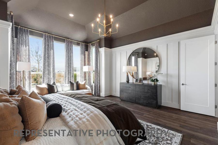 Furnished interior view inside a new home in Cambridge Crossing, Celina (Image 14).