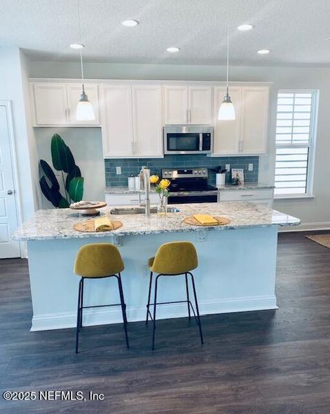 Furnished interior view inside a new home in , Jacksonville (Image 6).