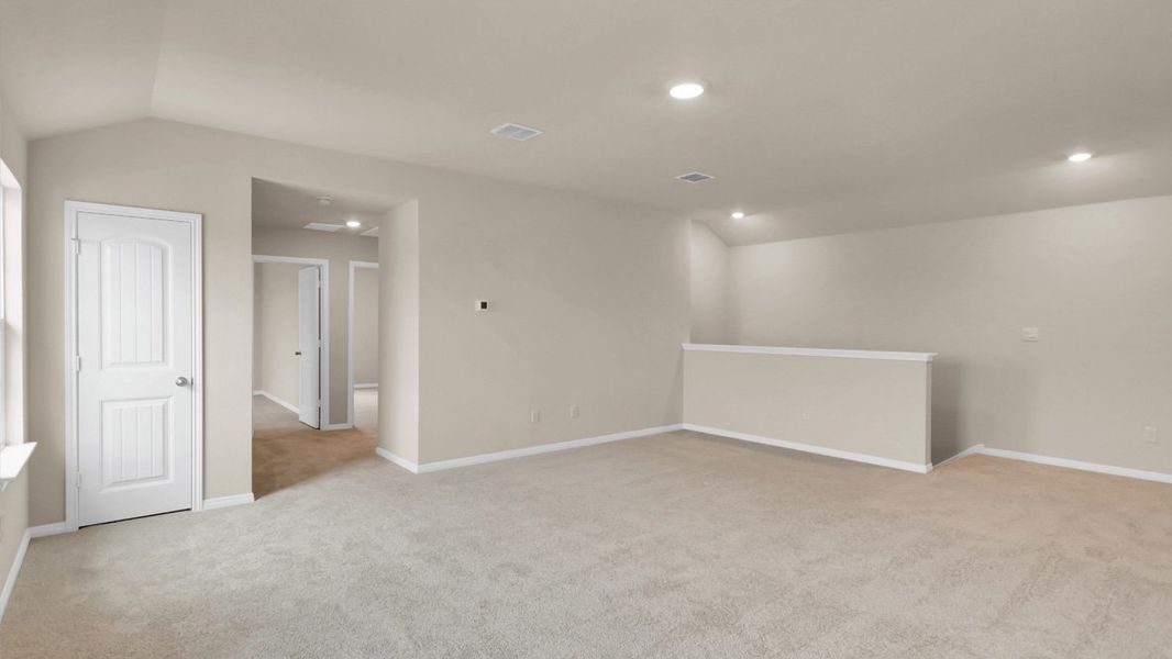Spacious, unfurnished interior of a new home in Carillon, Manor (Image 24). Spacious, unfurnished interior of a new home in Carillon, Manor (Image 24).