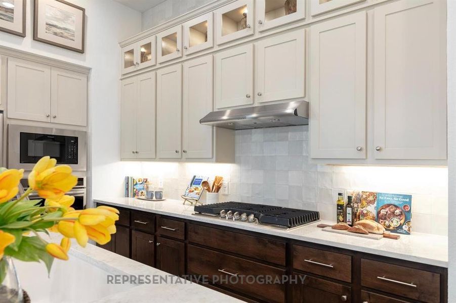 Furnished interior view inside a new home in Treeline, Justin (Image 17).