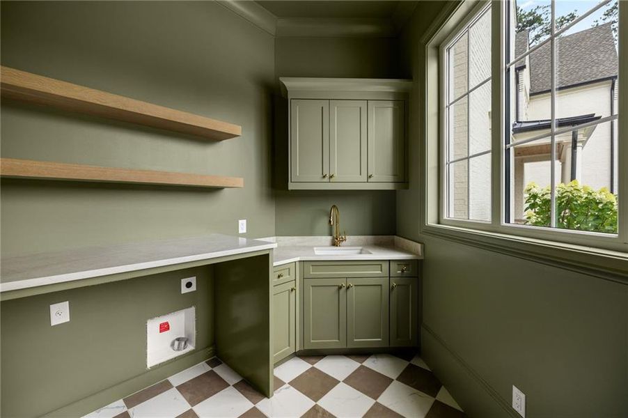 Furnished interior view inside a new home in , Canton (Image 14).