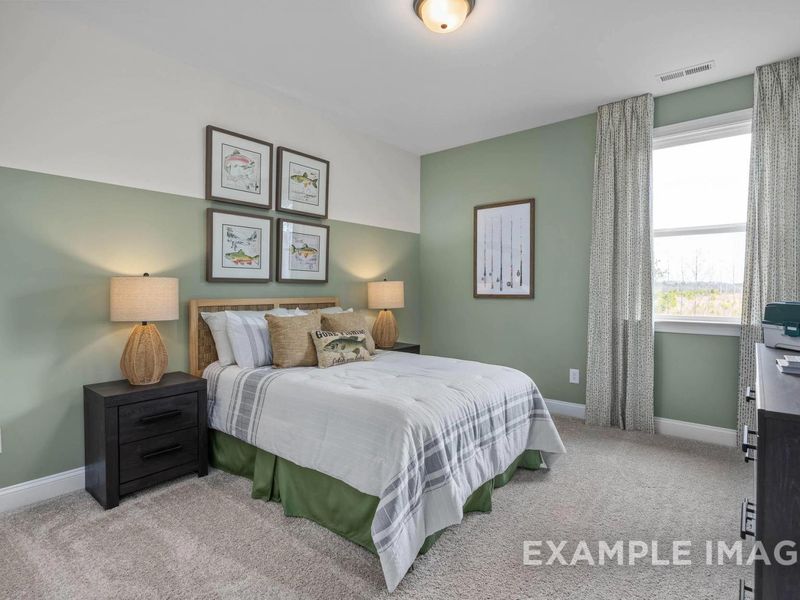 Furnished interior view inside a new home in Laneridge Estates, Raleigh (Image 18).