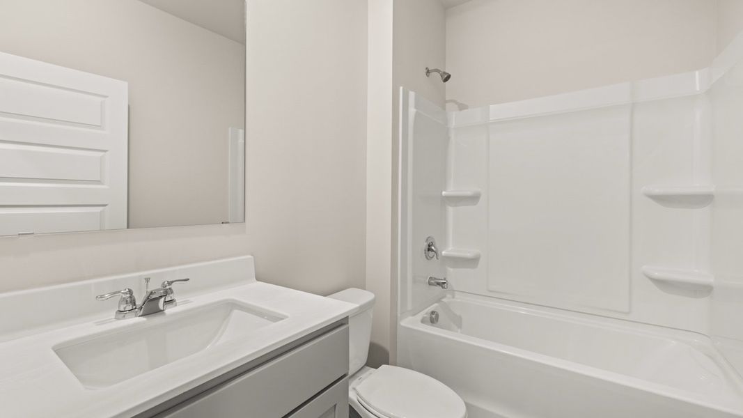 Image 27 representing the Hayden by D.R. Horton in Locust Grove Station - Cedar Ridge, Locust Grove, GA.