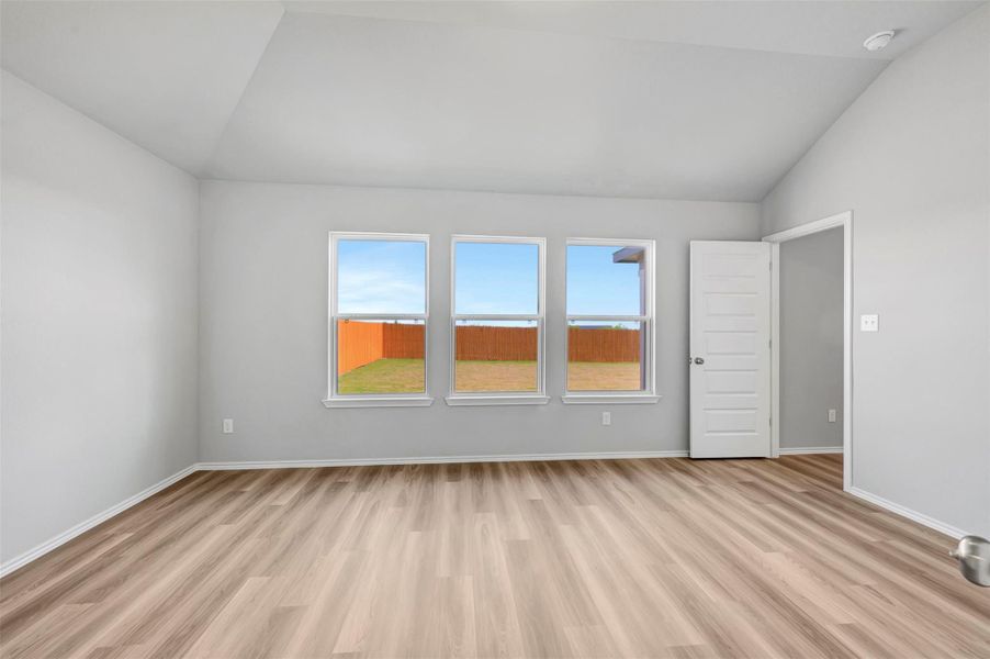 Spacious, unfurnished interior of a new home in Carillon, Manor (Image 26).