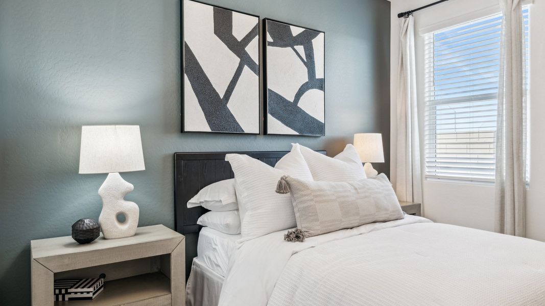 Furnished interior view inside a new home in Desert Moon Estates, Buckeye (Image 22). Furnished interior view inside a new home in Desert Moon Estates, Buckeye (Image 22).