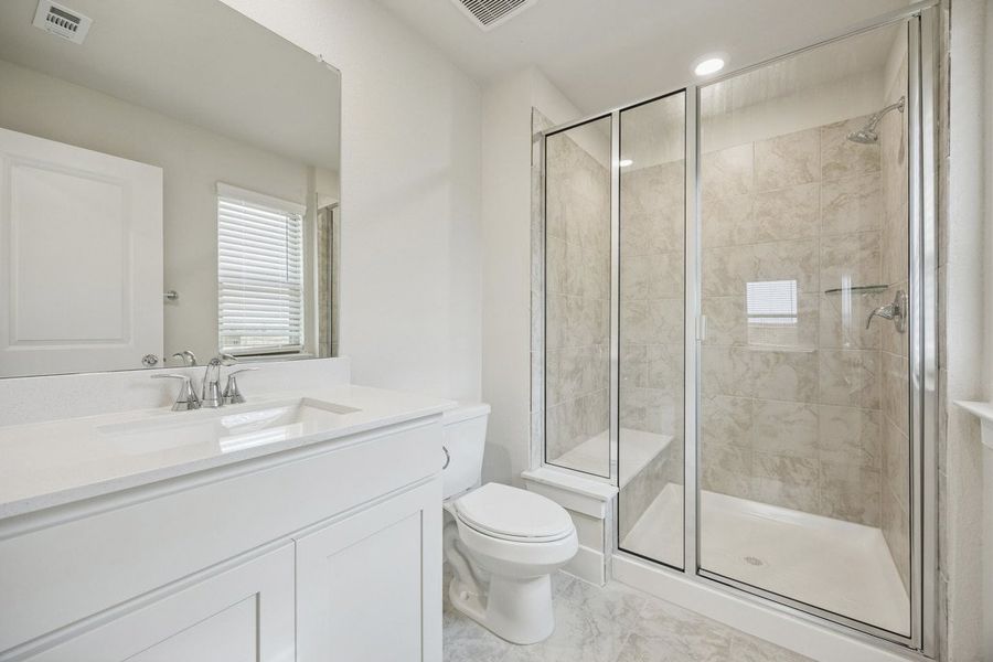 Representative furnished interior of a home built from the The Jason by Lillian Custom Homes in Hickory Hill, Sherman (Image 12).