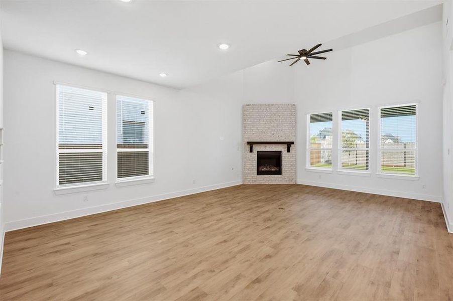 Spacious, unfurnished interior of a new home in Wellington: Artisan Series - 50ft lots, Haslet (Image 18).