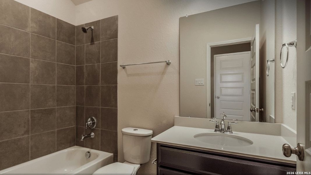 Furnished interior view inside a new home in Remington Ranch, San Antonio (Image 4).