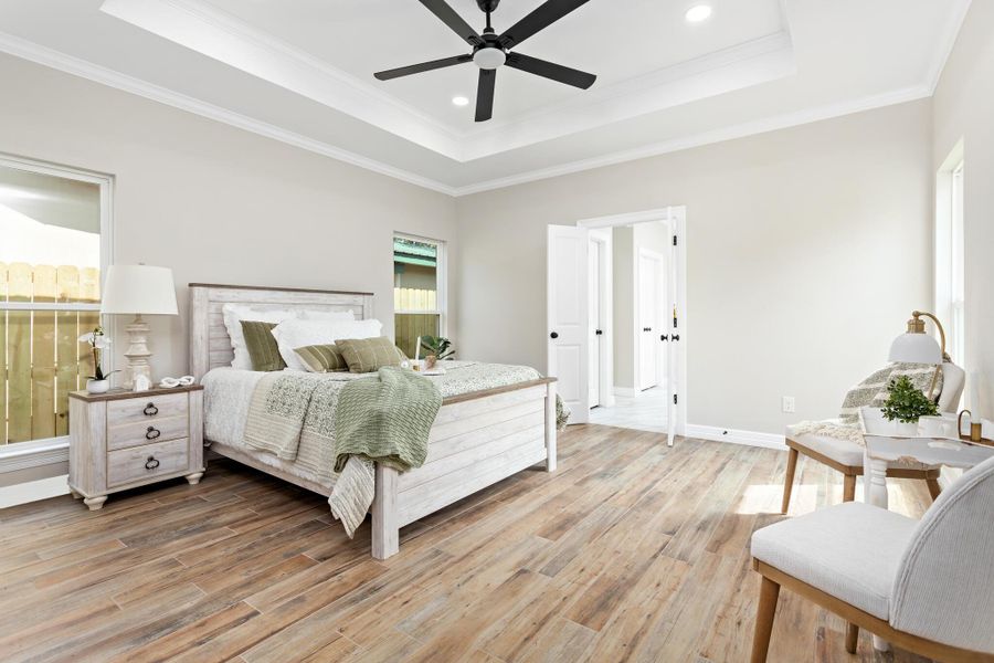 Furnished interior view inside a new home in , Port Neches (Image 7).