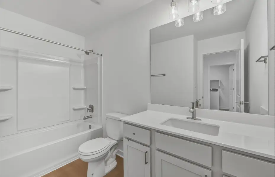 Furnished interior view inside a new home in Santa Rita Ranch, Liberty Hill (Image 5).