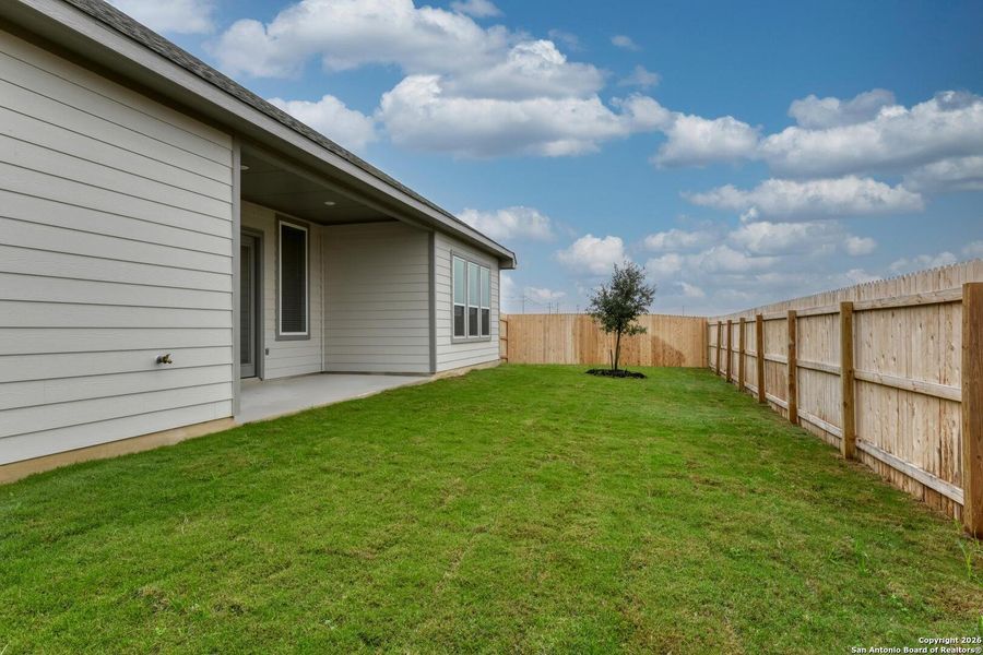 Exterior details and patio area of a home in , Schertz (Image 3).