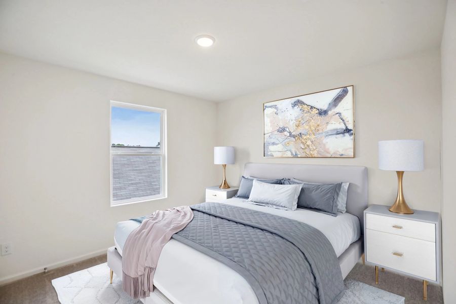 Representative furnished interior of a home built from the Discovery by Starlight Homes in Sunset Oaks, Maxwell (Image 9).