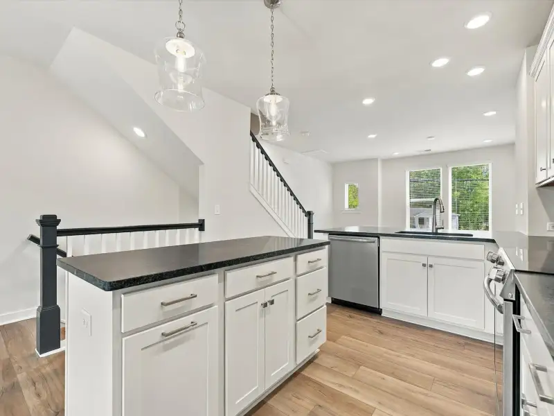 Furnished interior view inside a new home in Central Living at Craig, Charlotte (Image 6).
