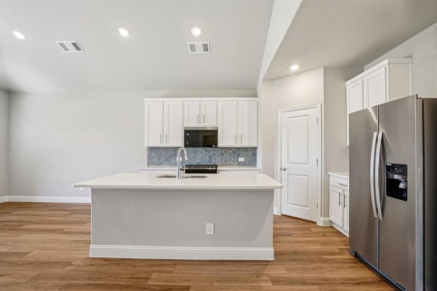 Photo is not of the actual home, but is an inspirational photo of builder’s model home and may depict options, furnishings, and/or decorator features that are not included.