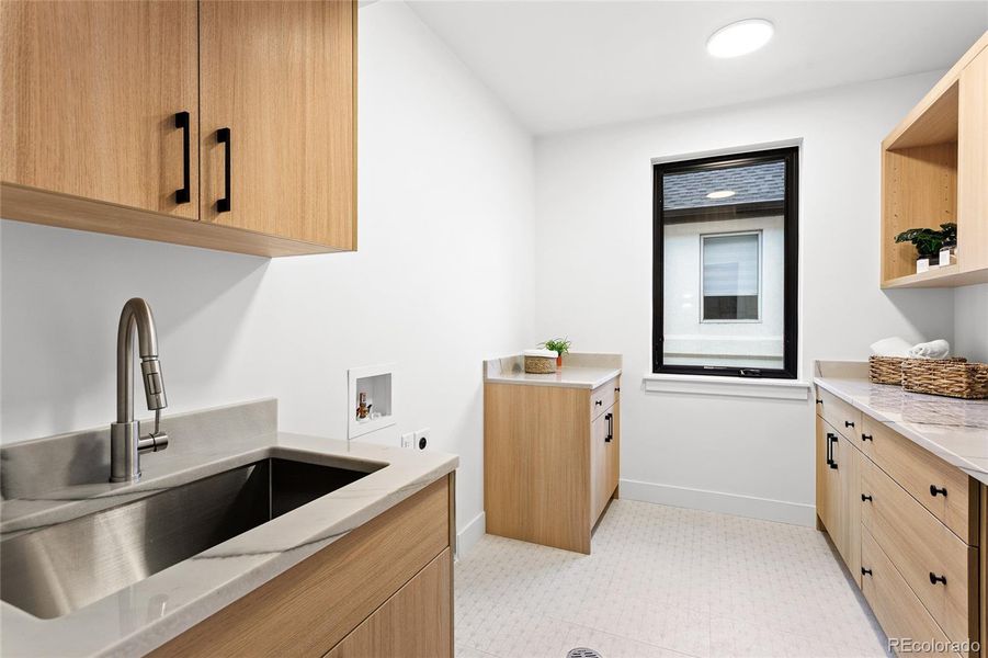 Furnished interior view inside a new home in , Denver (Image 17).