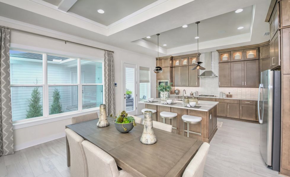 Furnished interior view inside a new home in Oakmont, Gainesville (Image 15). Furnished interior view inside a new home in Oakmont, Gainesville (Image 15).