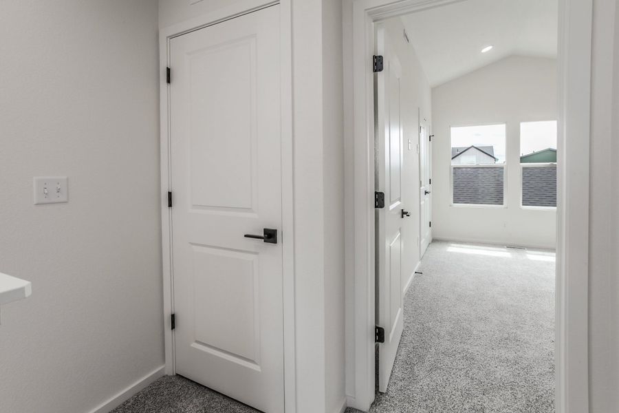Spacious, unfurnished interior of a new home in Prairie Song, Windsor (Image 29). Spacious, unfurnished interior of a new home in Prairie Song, Windsor (Image 29).