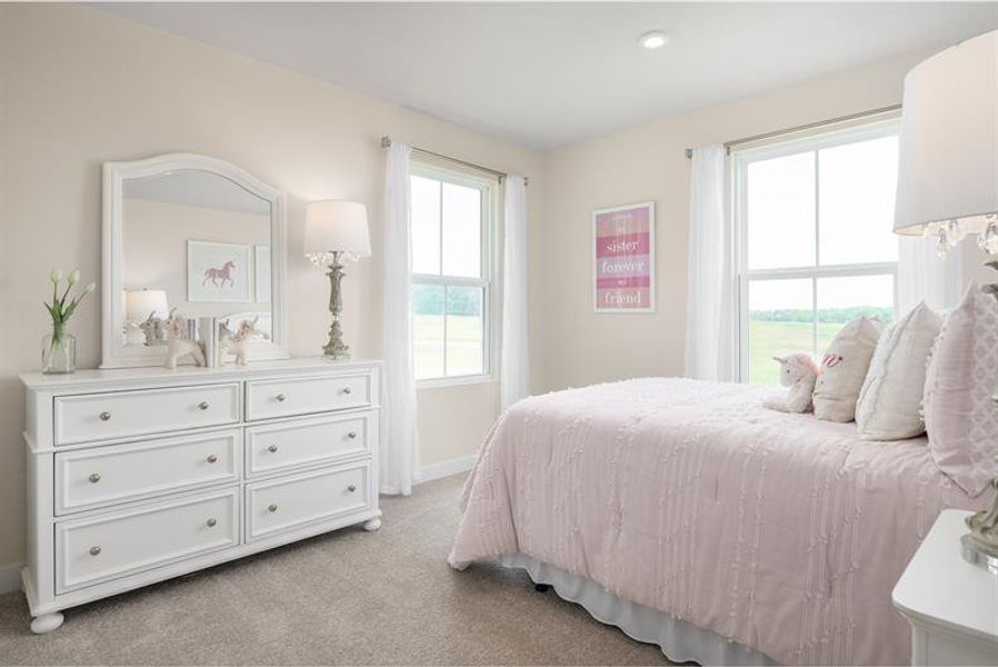 Furnished interior view inside a new home in Moore Farm Townhomes, Indian Trail (Image 13).