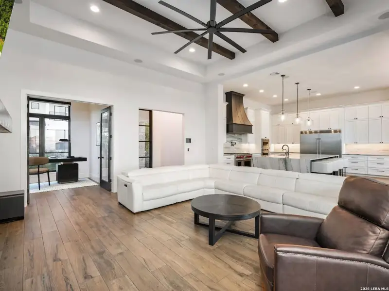 Furnished interior view inside a new home in , San Antonio (Image 45).