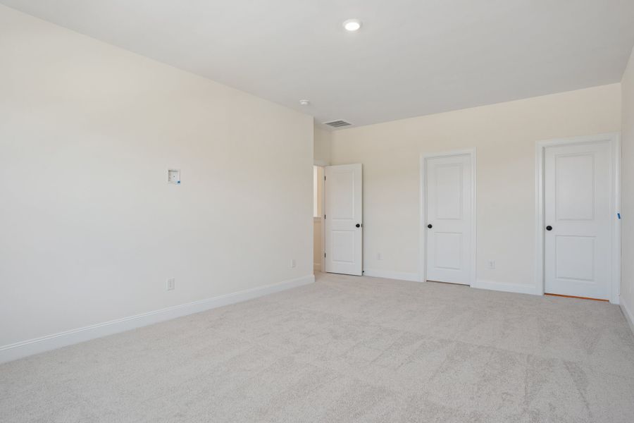 Representative unfurnished interior of a home built from the Jordan by Caruso Homes in Blue Run, Raleigh (Image 29). Representative unfurnished interior of a home built from the Jordan by Caruso Homes in Blue Run, Raleigh (Image 29).