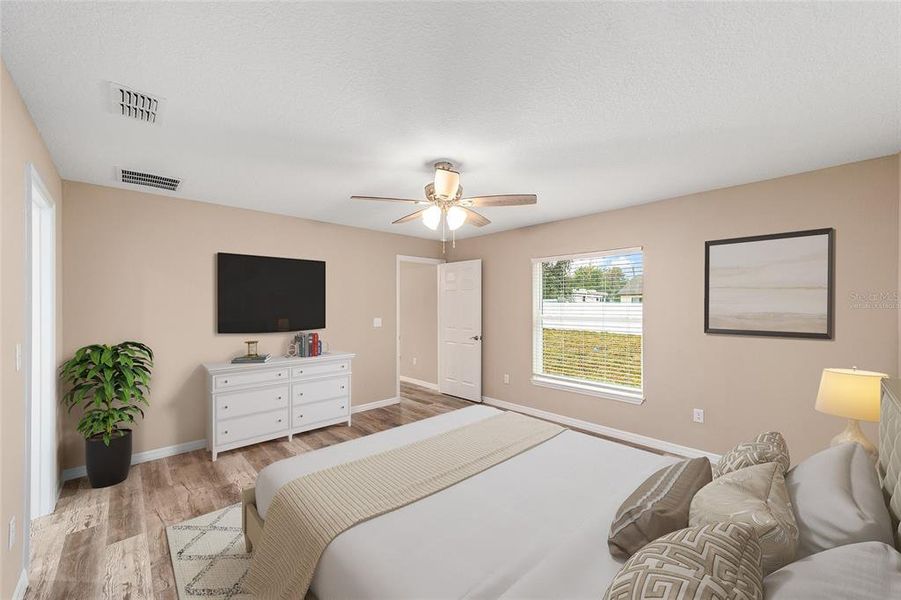 Furnished interior view inside a new home in , Ocala (Image 8).