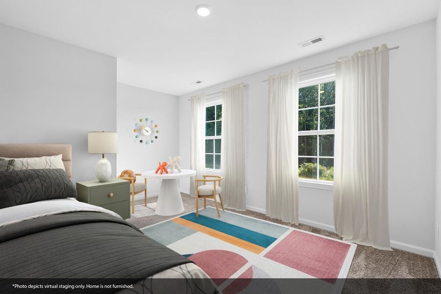 Furnished interior view inside a new home in Brooke Hill, Lewisville (Image 11).