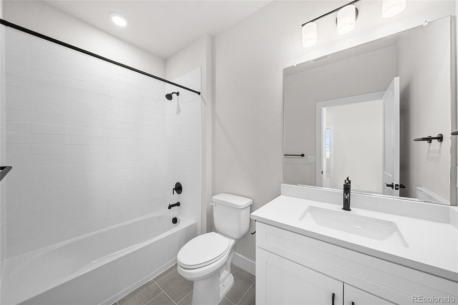 Furnished interior view inside a new home in , Littleton (Image 10). Furnished interior view inside a new home in , Littleton (Image 10).