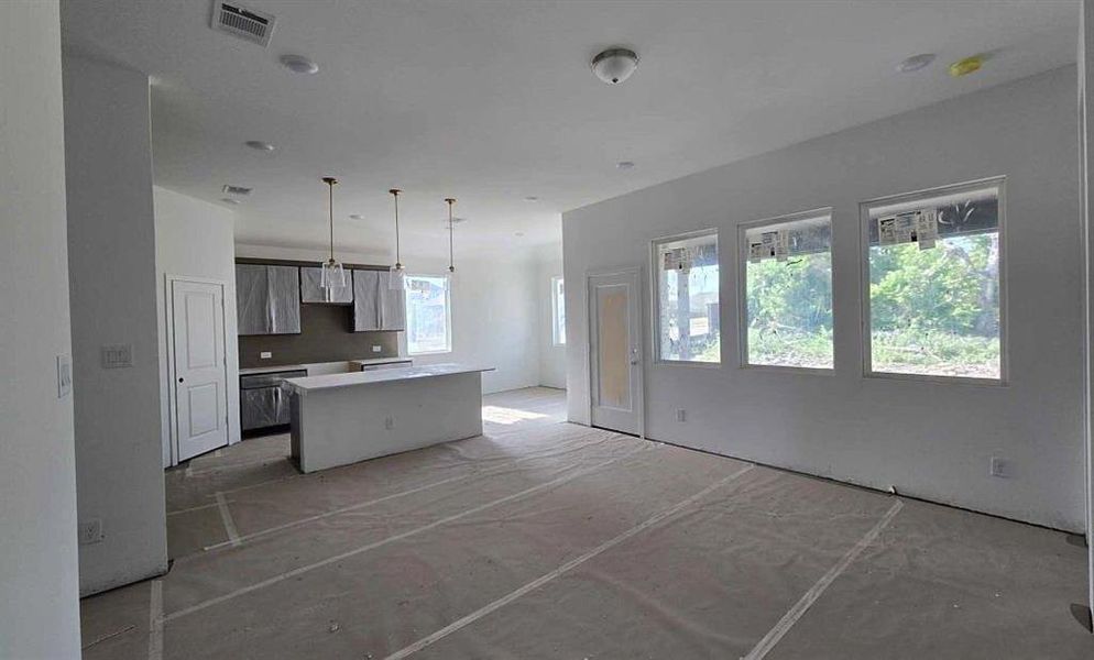 Family Room Construction Progress