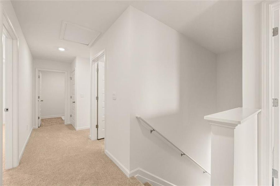 Spacious, unfurnished interior of a new home in Champion's Run, Lithonia (Image 24).