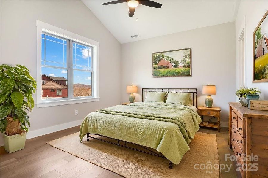 Main floor Guest Bedroom/Den (Virtually Staged)