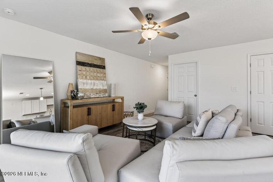 Furnished interior view inside a new home in , Jacksonville (Image 16).