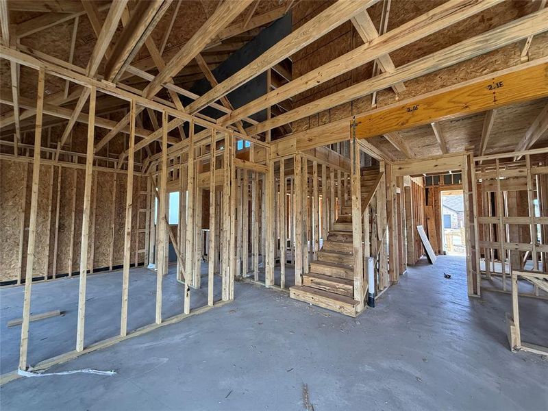 In-progress construction of a new home in , Godley, TX (Image 5).