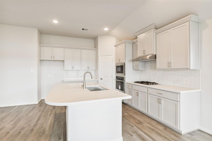 Furnished interior view inside a new home in Sunterra, Katy (Image 10). Furnished interior view inside a new home in Sunterra, Katy (Image 10).