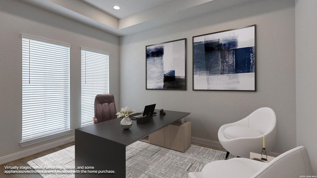 Furnished interior view inside a new home in Megan's Landing, Castroville (Image 13).
