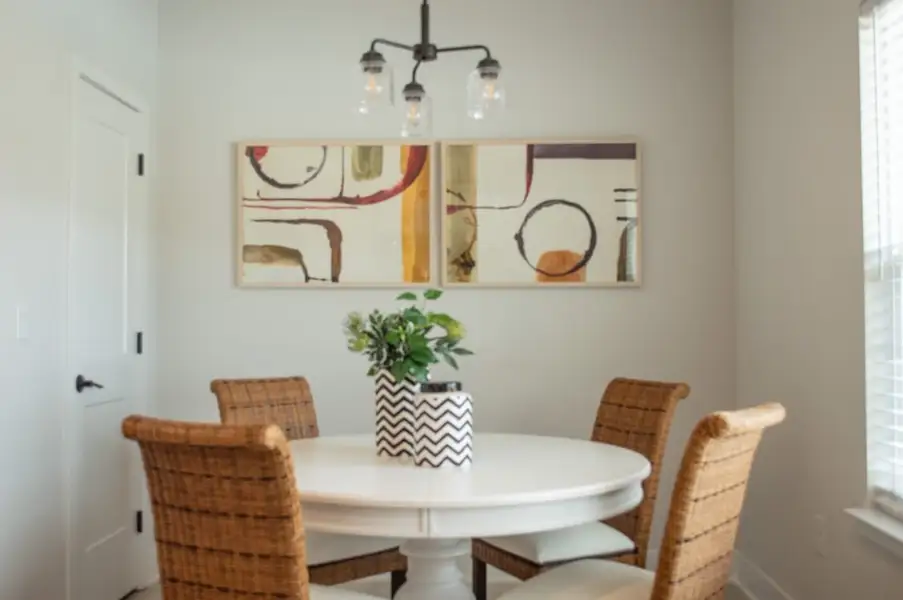 Furnished interior view inside a new home in Parkland Place, Pace (Image 11).