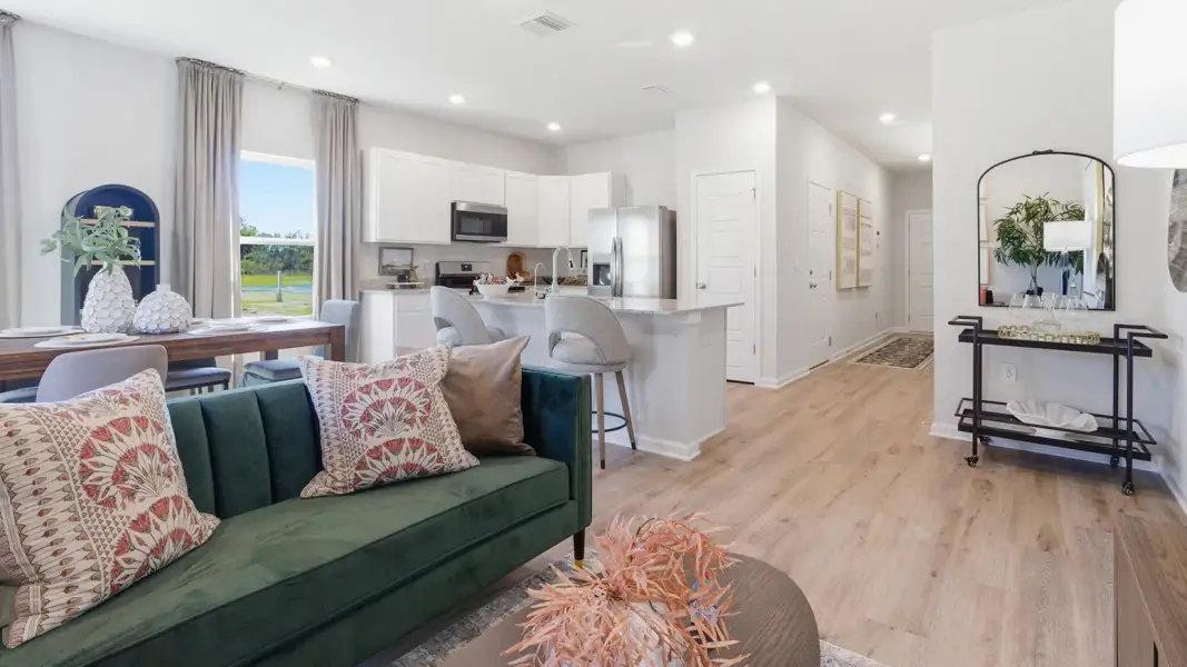Furnished interior view inside a new home in Abilene Acres, Tallahassee (Image 9).