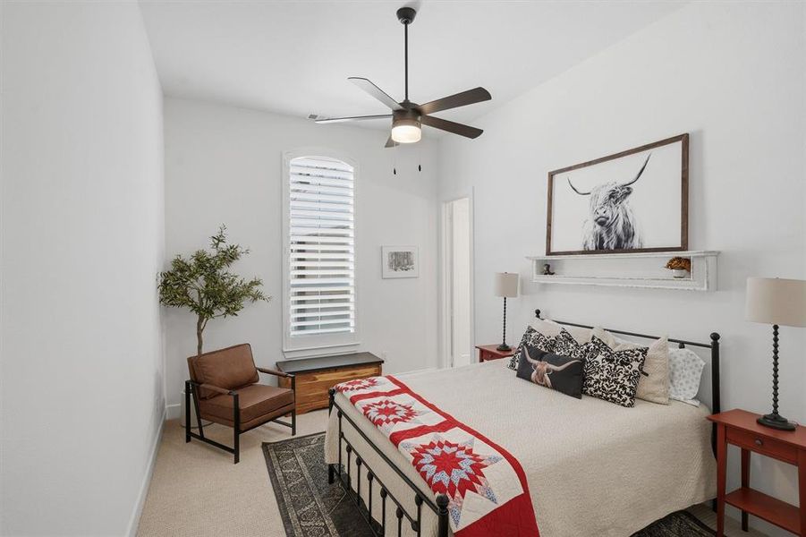 Furnished interior view inside a new home in Trinity Falls: 70ft. lots, McKinney (Image 31).