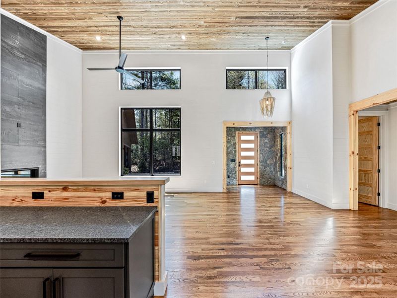 Furnished interior view inside a new home in , Brevard (Image 26).