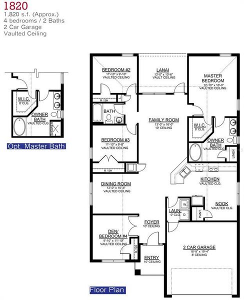 2D floor plan layout of this home in , Port Charlotte, FL (Image 2). 2D floor plan layout of this home in , Port Charlotte, FL (Image 2).