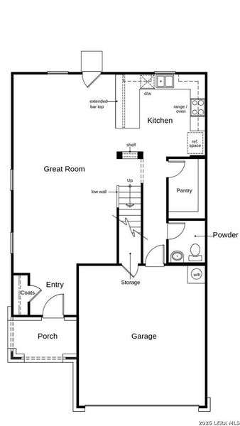 2D floor plan layout of this home in Knox Ridge, Converse, TX (Image 3). 2D floor plan layout of this home in Knox Ridge, Converse, TX (Image 3).