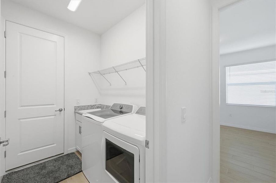 Furnished interior view inside a new home in Heritage Landing, Punta Gorda (Image 39).