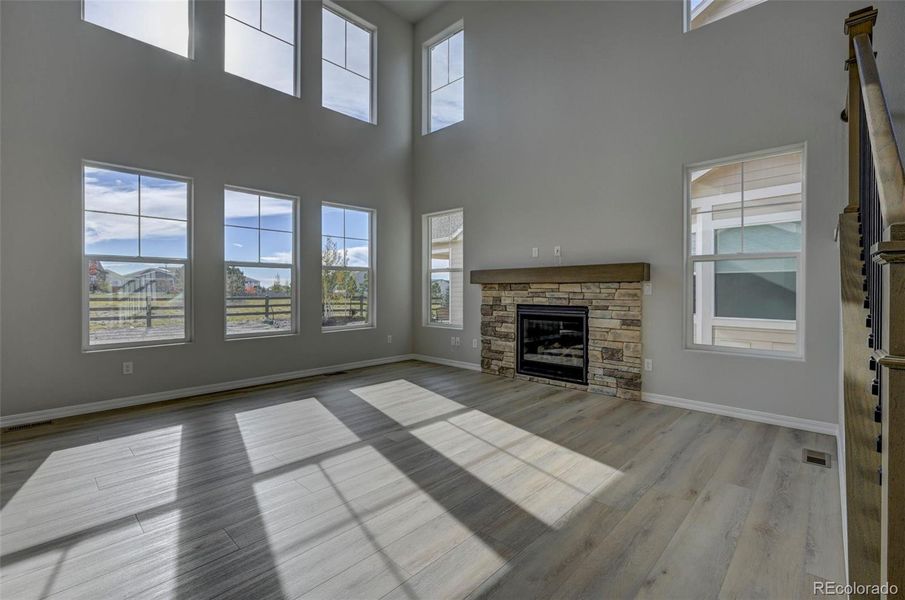Spacious, unfurnished interior of a new home in , Colorado Springs (Image 9). Spacious, unfurnished interior of a new home in , Colorado Springs (Image 9).