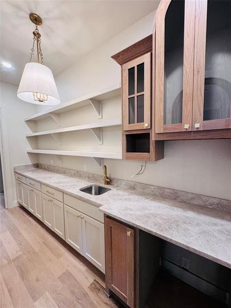 Furnished interior view inside a new home in , Aledo (Image 3).