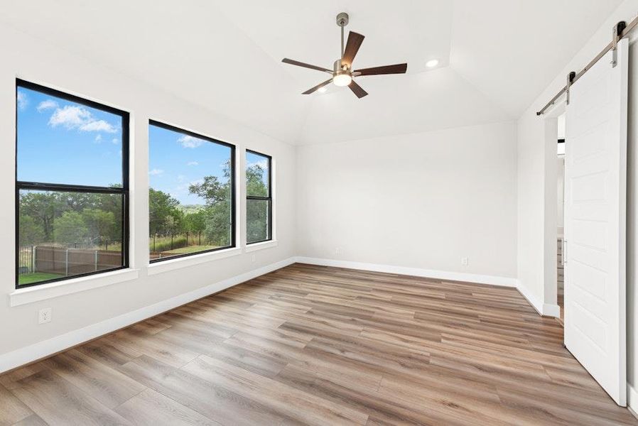 Spacious, unfurnished interior of a new home in Riverstone, Georgetown (Image 17). Spacious, unfurnished interior of a new home in Riverstone, Georgetown (Image 17).