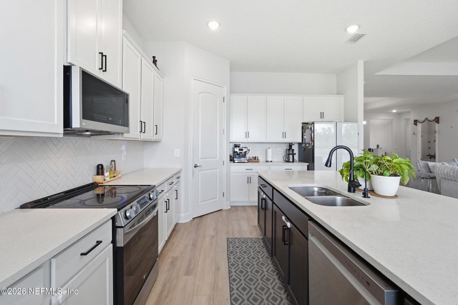 Furnished interior view inside a new home in , St. Augustine (Image 15).