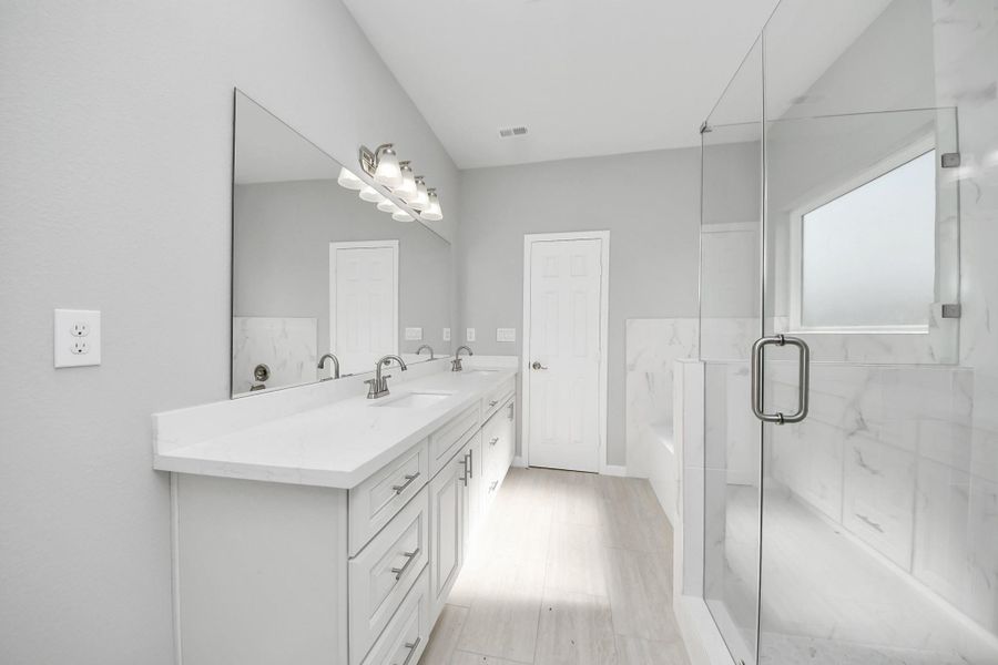 Furnished interior view inside a new home in , Houston (Image 10).