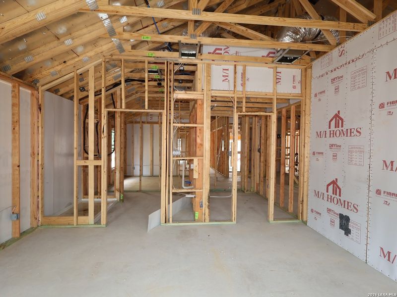 In-progress construction of a new home in Agave, San Antonio, TX (Image 35).