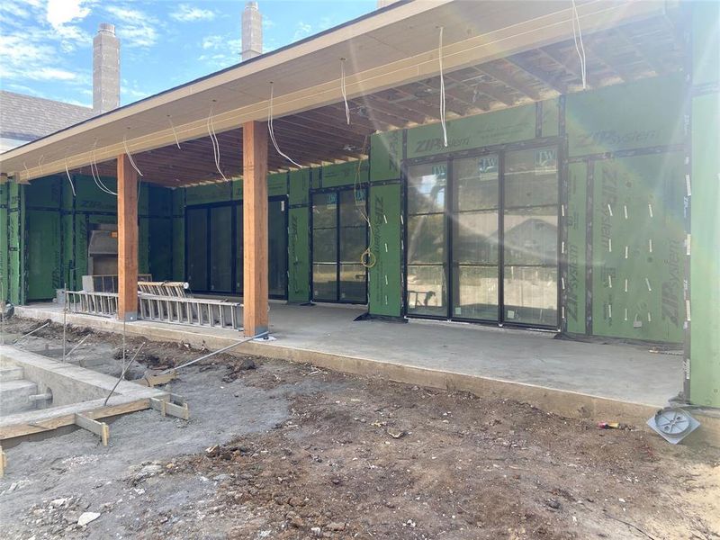 In-progress construction of a new home in , Dallas, TX (Image 7). In-progress construction of a new home in , Dallas, TX (Image 7).