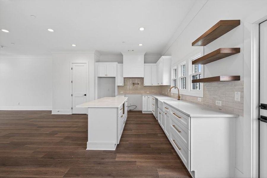 Furnished interior view inside a new home in Skyview On Broad, Sugar Hill (Image 6).